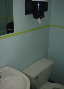 Clean bathrooms at Uncle Franky's.