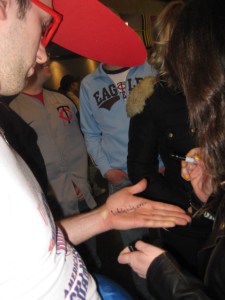 Sharpie business card, until we make it!