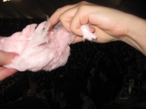 Like the hand of god in a pink cloud!