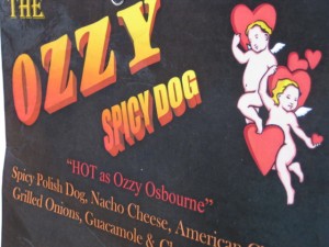 The Ozzy Spicy Dog!
