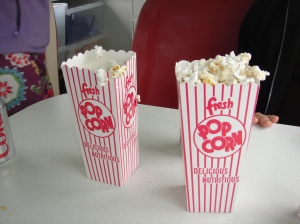 delicious popcorn.